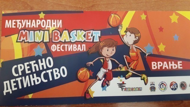 Међународни мини баскет фестивал у Врању