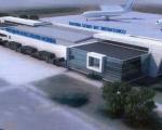 Изглед новог терминала нишког аеродрома "Константин Велики"