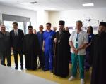 Митрополит Арсеније у посети УКЦ Ниш: Наставља се изградња храма у кругу Клиничког центра