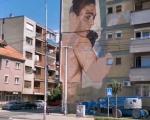 Muralima podsećaju na proslavljene Nišlije - novi mural sa likom boksera Čelika