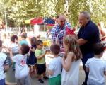 Sutra druženje gradonačelnika Cvetanovića sa mališanima u Leskovcu