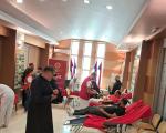 У Светосавском дому одржана акција добровољног давања крви, свештенство  и монаштво се одазвало позиву