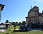 Велико свећење и прва Света Литургија у храму Светог Романа Ђуниског у Мерошини