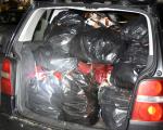 Лесковац: У возилу Врањанца пронађено 227 килограма резаног дувана и 100 боксова цигарета