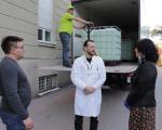 Solidarnost na delu: Dve tone koncentrata za dezinfekciju KC Niš
