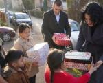 Božićni paketići za decu Sićeva, Niške Banje i Lazarevog Sela