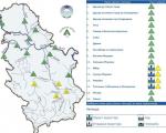 Žuti alarm - Porast vodostaja reka na jugu Srbije