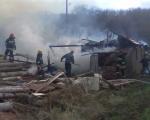 Izgorelo romsko naselje u Leskovcu