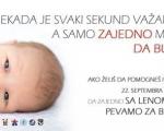 Pesmom za pomoć bebama juga Srbije