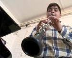 Dečak iz Aleksinca majstor na klarinetu