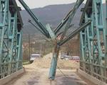 Оштећен мост у Врањској Бањи