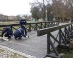 Obnovljen drveni most na Gabrovačkoj reci kod Ćele–kule