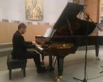 Пијаниста Немања Егерић одржао концерт у Светосавском дому, "Импресија Милоја Милојевића и Колода Дебисија"