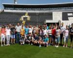 Niški osnovci obišli najveće sportske objekate u Beogradu