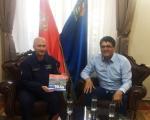 Сусрет градоначелника Ниша и посаде руског хеликоптера