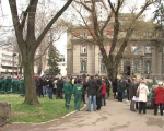 Radnici „Gorice“ protestuju zbog neredovnih neredovnih zarada i nelikvidnosti