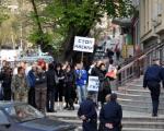 Прокупље: Протест породице и пријатеља убијеног Драгише Цакића