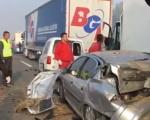 Седам особа погинуло у ланчаном судару на ауто-путу Ниш–Беград, саобраћај блокиран