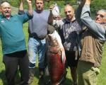 Ulov za pamćenje na Bovanskom jezeru - Tolstolobik od 40 kila