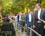 Vučić prisustvovovao prikazu vojne opreme i dela sposobnosti Vojske Srbije u Nišu
