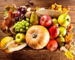 Zdravo jesenje voće i povrće