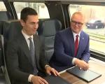 Potpisan grant EU za brzu prugu Beograd-Niš u prisustvu Vučića i Varheljija, početak radova 2024.