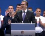 Vučić na skupu "Budućnost Srbije": Ne bih mogao da branim Kosovo da vas nije ovoliko
