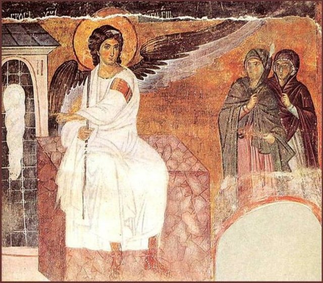 Manastir Mileševa-Beli anđeo (Arahangel Gavrilo) na Hristovom grobu