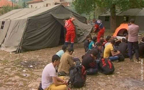 Димитровград: Шатори за мигранте