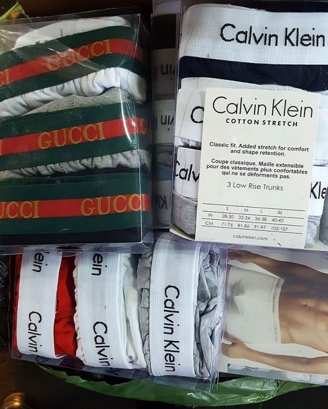 Lažni "Guči" i "Kelvin Klajn": Zadržano preko 2 tone tekstila na Gradini