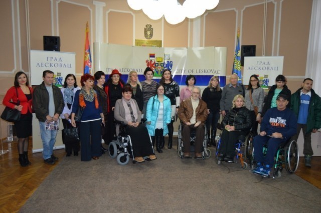 Лесковац: Пријем поводом Међународног дана особа са инвалидитетом