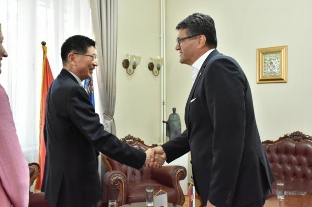 Састанак са амбасадором Јапана у Србији
