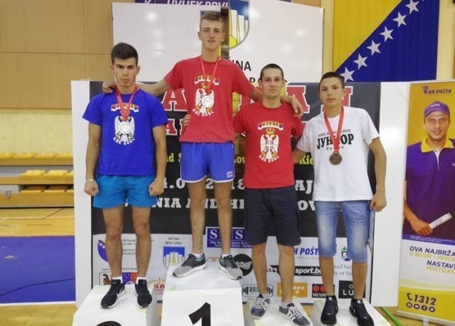 Tri medalje za vranjske kik boksere na prvenstvu u Sarajevu