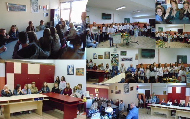 Učenici iz Belorusije posetili OŠ "Miroslav Antić"