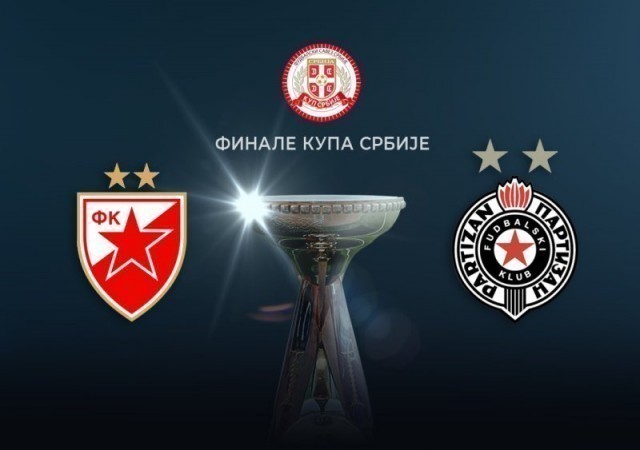 Finale Kupa Srbije i borba između Zvezde i Partizana igra se u Nišu