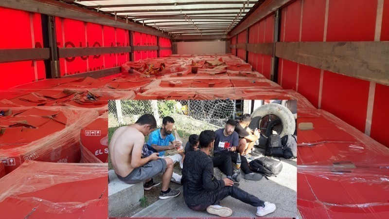 U kamionu punom čipsa iz Grčke skriveno sedmorica migranata