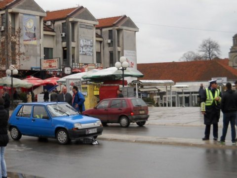 Pregažena žena na pešačkom u Leskovcu