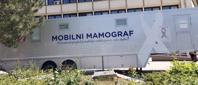 Мобилни мамограф у Лесковцу - прегледи од 14. јуна