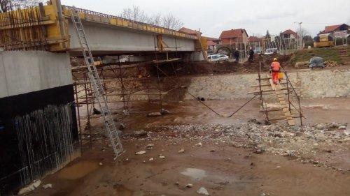 Изградња моста на Кутинској реци у Нишу