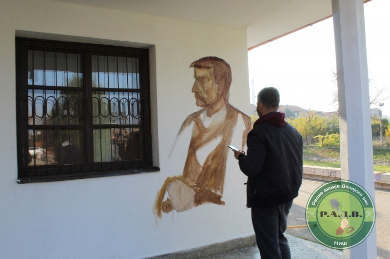 Udruženje "Readne akcije Dalijski vis" nastavlja oslikavanje muralima sa motivima istorijskih ličnosti