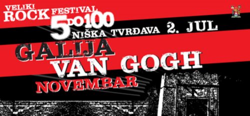 “5 do 100” – jednodnevni muzički festival u niškoj Tvrđavi