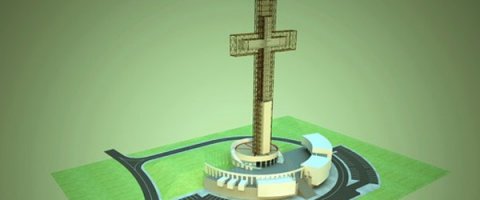 Припреме за изградњу крста