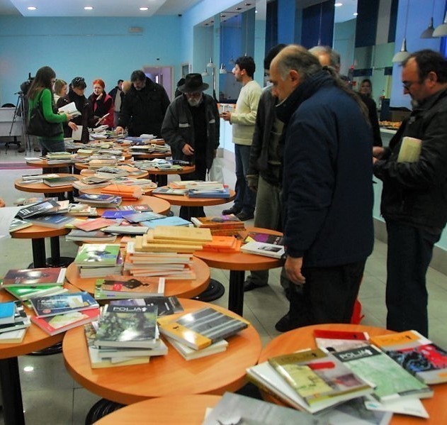 Sutra "Književni antikvarijat", razmena knjiga u NKC-u
