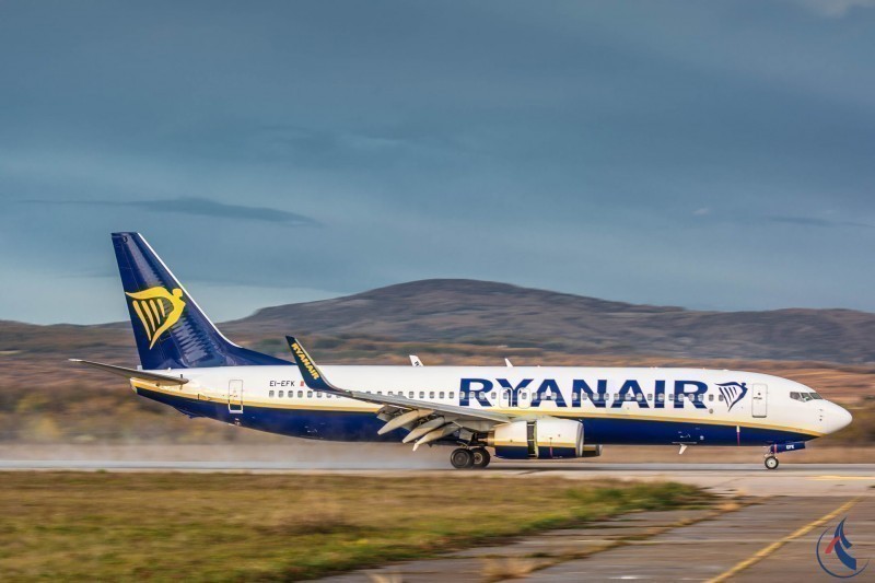 "Рајан ер" од краја октобра поново лети од Ниша до Стокхолма - цена карте од 40.99 евра
