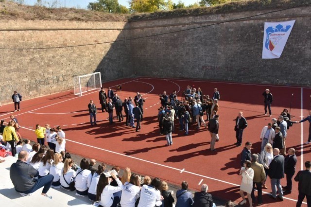 Отворени спортски терени у "Ровчету" на Тврђави