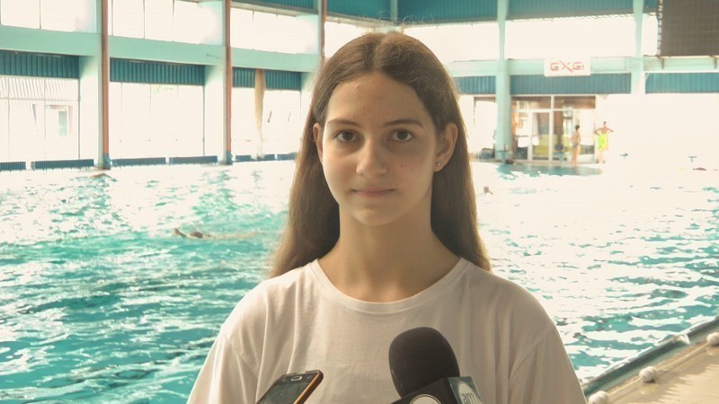 Sara Bogojević mlada niška plivačka nada, trinaest godina i 130 medalja