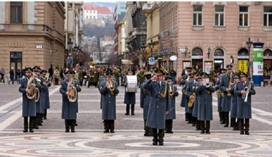 Дани словачке културе у Нишу - Концерт на отвореном Војног оркестра Словачке Републике