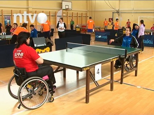 Turnir u stonom tenisu za paraplegičare i kvadroplegičare, Foto: NTV