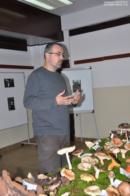 Prof. Srđan Veselinović na predavanju, Foto: Dalibor Bocke Ilić