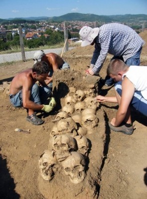 U Kuršumliji pronađeno 35 lobanja Srspkih vojnika